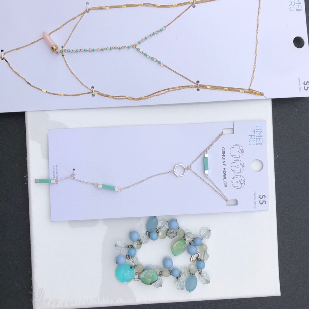 Necklace and bracelet